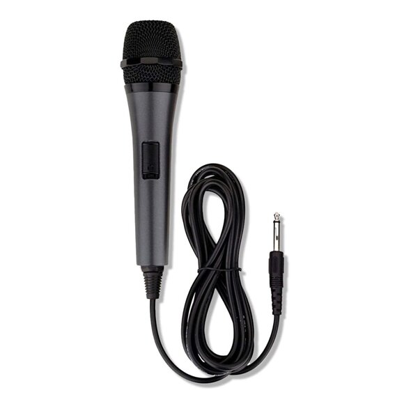Singing Machine Wired Microphone for Karaoke, (Black) - Picture 1 of 4